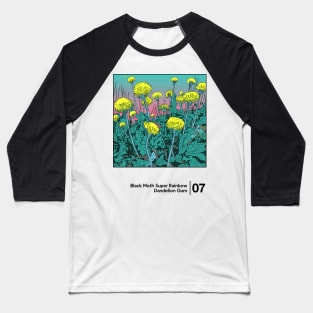 BMSR - Dandelion Gum - Minimalist Style Graphic Design Baseball T-Shirt